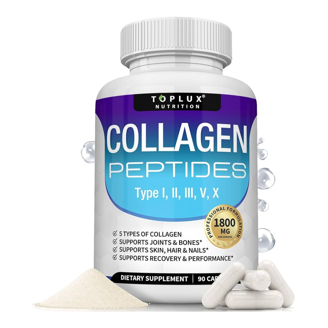 Péptidos de Cólageno Premium - 90 Cápsulas