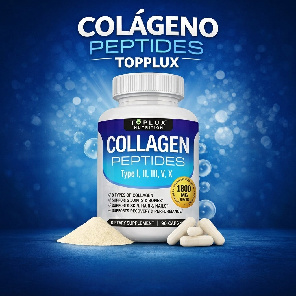 Péptidos de Cólageno Premium - 90 Cápsulas
