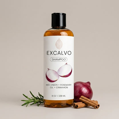 Excalvo Shampoo antícaida de cabello 236 ML.