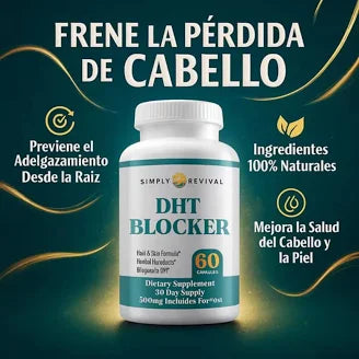 DHT BLOCKER 60 cápsulas - Frena la pérdida de cabello